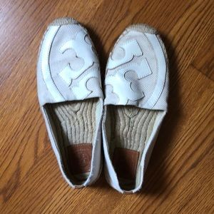 Tory Burch Canvas Loafers
